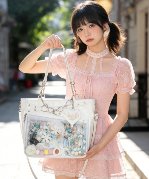 gossip!ロサンゼルス ショルダーバッグ バッグ 「Y2Kガーリー」3カラー