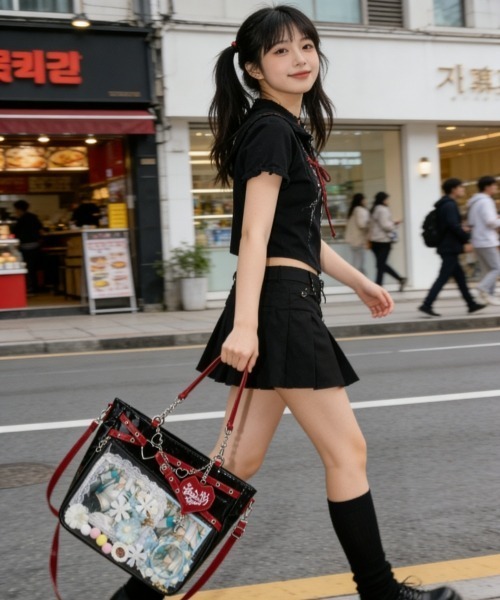 gossip!ロサンゼルス ショルダーバッグ バッグ 「Y2Kガーリー」3カラー