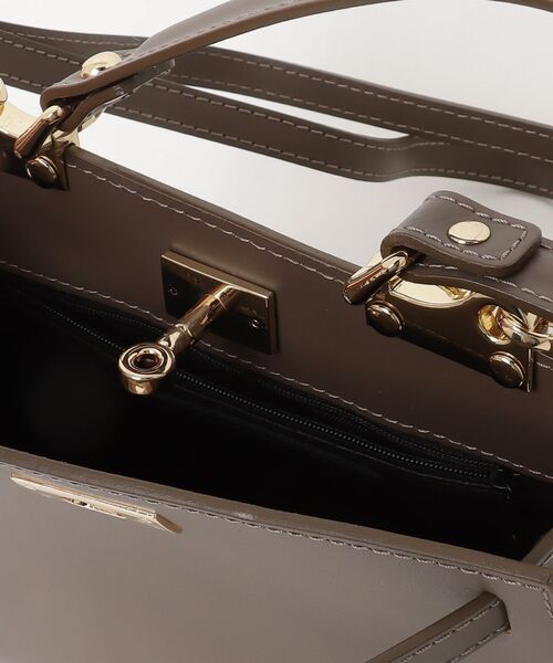 「AULENTTI」 2WAYバッグ - ブラウン レディース_画像4