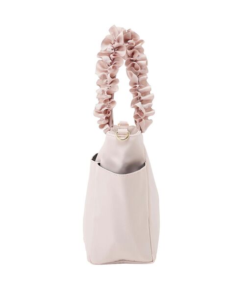 Maison de FLEUR（メゾンドフルール） トートバッグ 撥水加工フリル