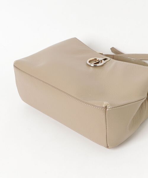 「Gem.」 ワンポイント2WAYバッグ - ベージュ レディース_画像3