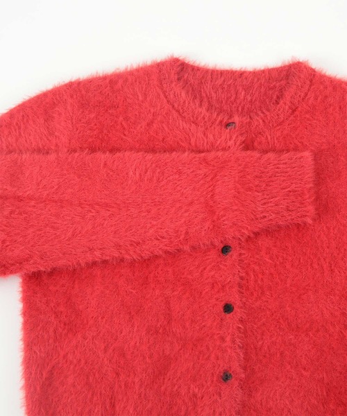 「titivate」 ニットカーディガン FREE ダークブラウン レディース_画像5