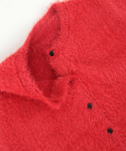 「titivate」 ニットカーディガン FREE ダークブラウン レディース_画像6