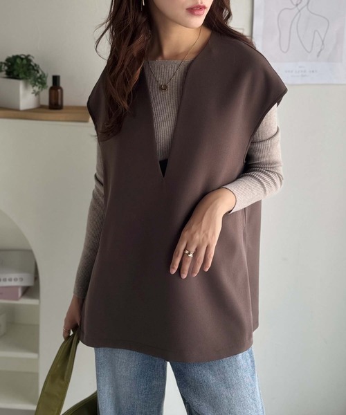 「classicalelf」 半袖カットソー X-LARGE アイボリー レディース_画像8