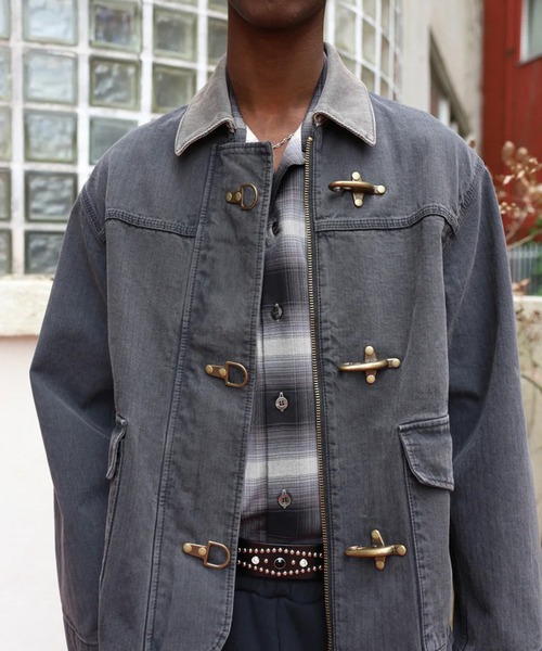 JIEDA（ジエダ） シャツ 「Jieda/ジエダ」CHECK OPEN COLLAR SHIRT