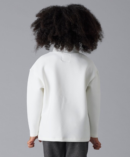 「Smoothy」 「KIDS」長袖カットソー LARGE ホワイト キッズ_画像5