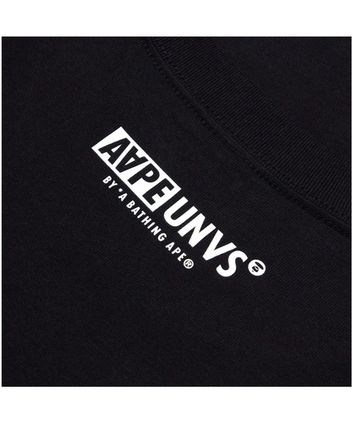 「AAPE BY A BATHING APE」 長袖Tシャツ X-LARGE ブラック メンズ_画像9