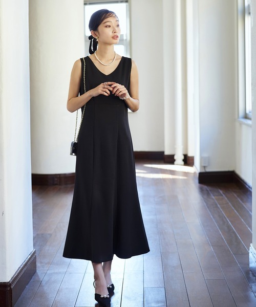 「RUIRUE BOUTIQUE」 コンビワンピース M ブラック レディース