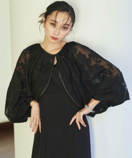「RUIRUE BOUTIQUE」 コンビワンピース M ブラック レディース