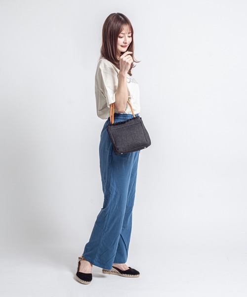 トートバッグ 「Jolie Joli/ジョリージョリ」デニム トートバッグ