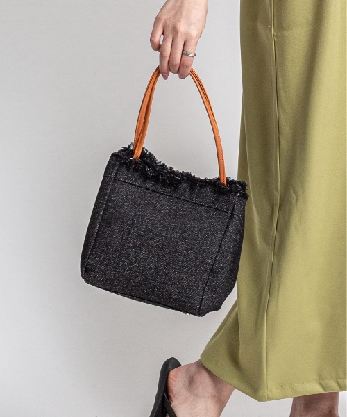 トートバッグ 「Jolie Joli/ジョリージョリ」デニム トートバッグ