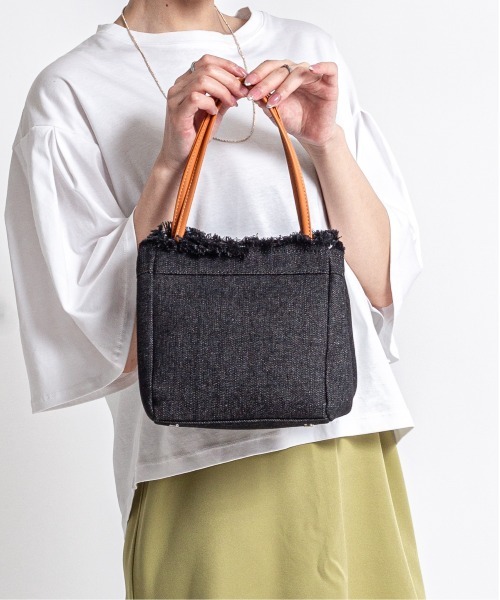 トートバッグ 「Jolie Joli/ジョリージョリ」デニム トートバッグ