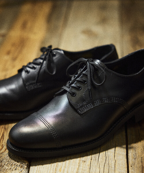 ブーツ SANDERS/サンダース 別注 MILITARY DERBY SHOES「25.0-27.0cm」 メンズの画像