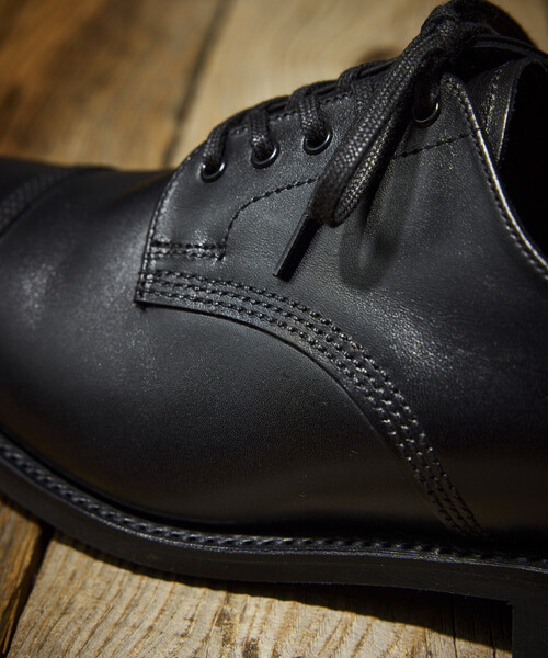 ブーツ SANDERS/サンダース 別注 MILITARY DERBY SHOES「25.0-27.0cm」 メンズの画像