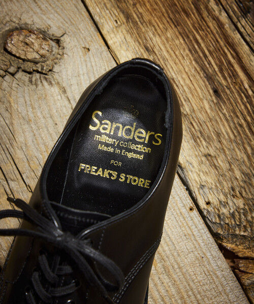 ブーツ SANDERS/サンダース 別注 MILITARY DERBY SHOES「25.0-27.0cm」 メンズの画像