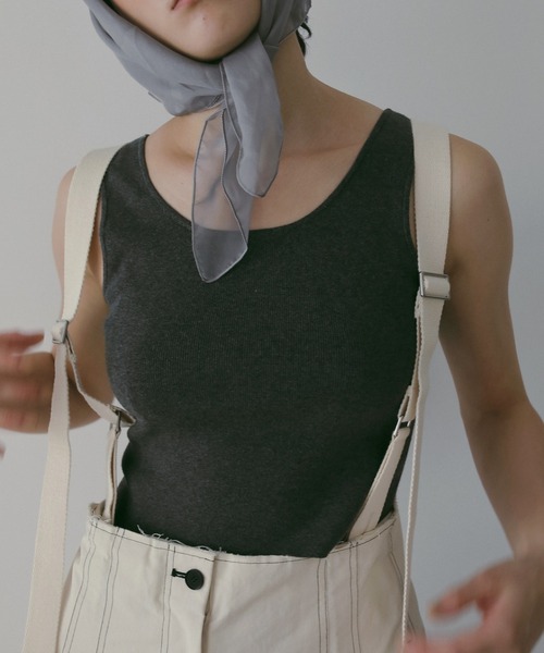 anuke アンヌーク　Border knit tanktop セール】Border Knit Tanktop（タンクトップ）｜anuke（アンヌーク）の