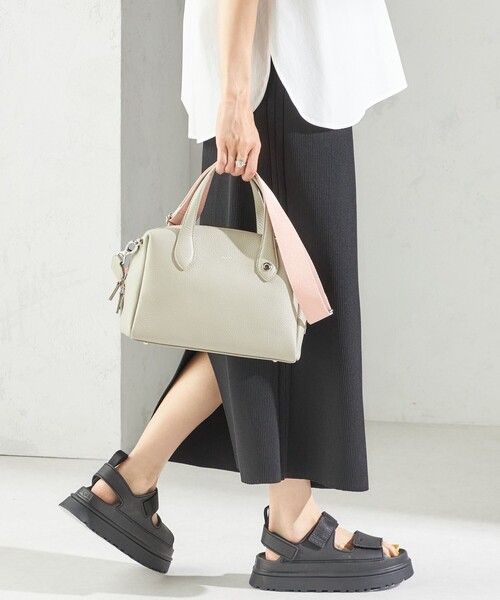 「Beau're」 2WAYバッグ ONE SIZE ライトグレー レディース