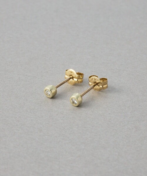ピアス 「アイシーヴェール」 K10IGG ダイヤモンド アイス ピアス レディースの画像