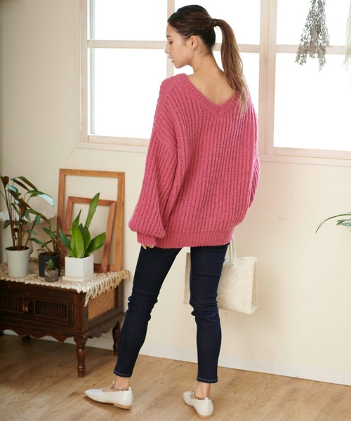「FREE'S MART」 スキニーデニムパンツ X-SMALL ブラック系その他 レディース_画像4