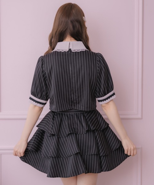 ROJITA（ロジータ） ワンピース ツーピー風ティアードワンピース