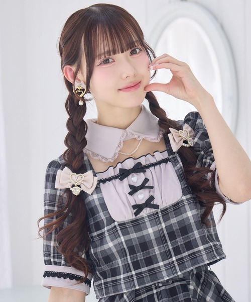 ROJITA（ロジータ） ワンピース ツーピー風ティアードワンピース