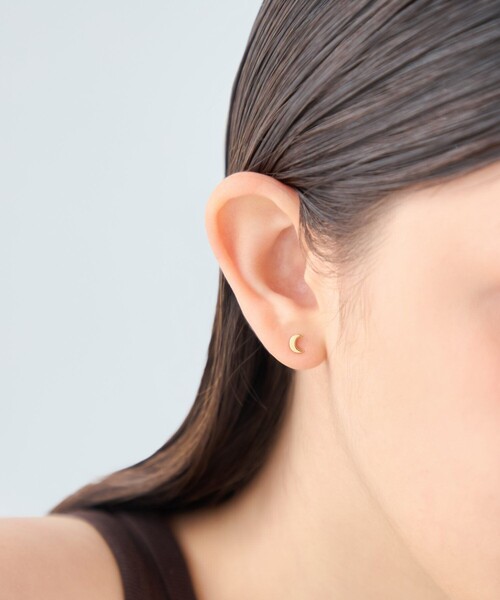ピアス ムーン ピアス レディースの画像