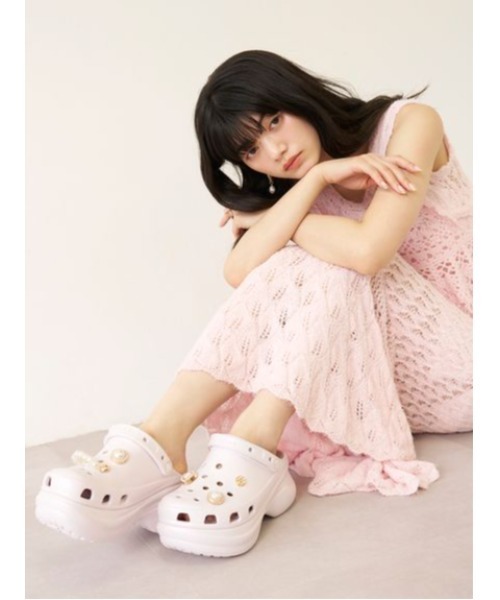 ドレス クロシェニットドレスの画像