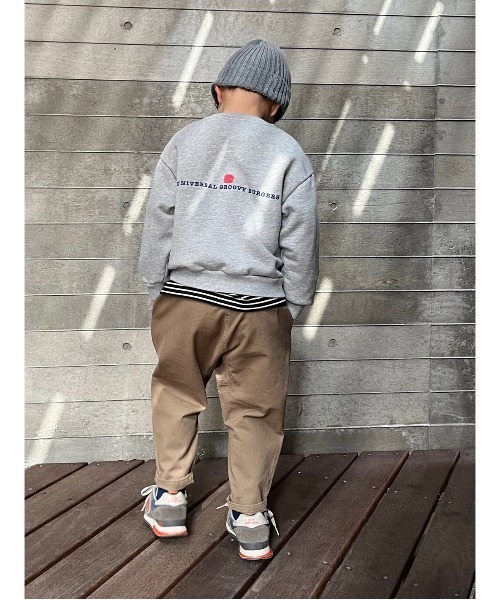 「GROOVY COLORS」 「KIDS」イージーパンツ 140 グリーン キッズ_画像2