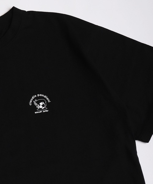 tシャツ SOCCER JUNKY / CLAUDIO PANDIANI ワンポイントプリント 半袖Tシャツ メンズ レディース | SoccerJunky | 14