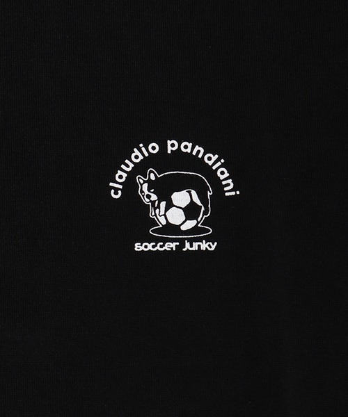 tシャツ SOCCER JUNKY / CLAUDIO PANDIANI ワンポイントプリント 半袖Tシャツ メンズ レディース | SoccerJunky | 15