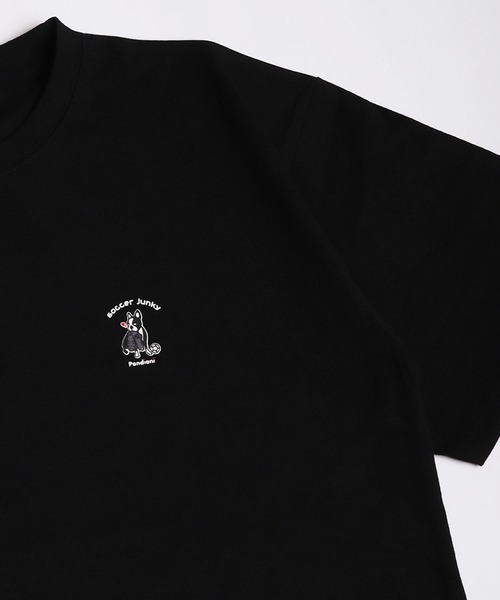 tシャツ SOCCER JUNKY / CLAUDIO PANDIANI ワンポイントプリント 半袖Tシャツ メンズ レディース | SoccerJunky | 18