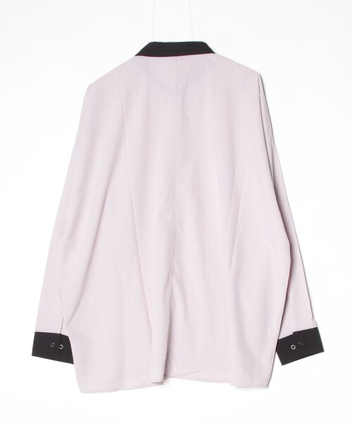 「INASTUDIOS ZOO」 「HALHAM」シャツワンピース X-LARGE グレイッシュベージュ レディース_画像2