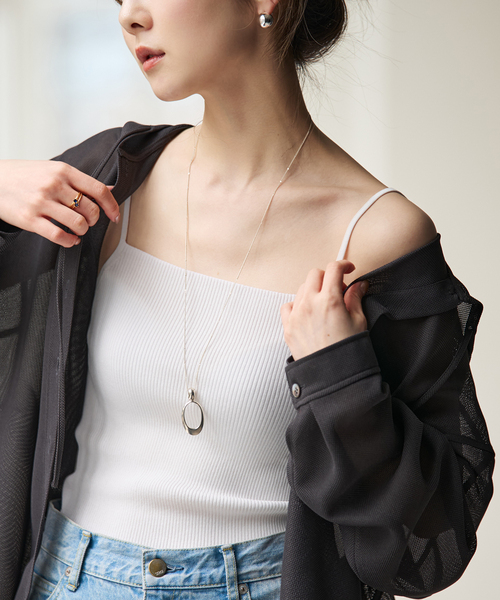 NOBLE（ノーブル） ニット セーター カップインリブトップ レディース