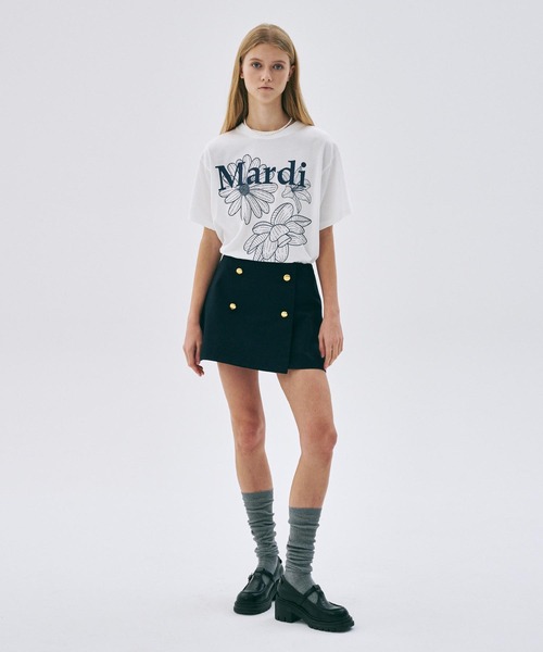 「Mardi Mercredi」 半袖Tシャツ FREE オートミール レディース_画像8