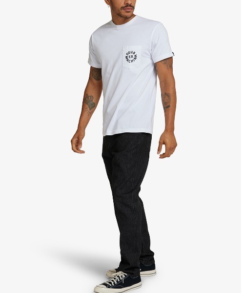 「DEUS EX MACHINA」 半袖Tシャツ L ホワイト メンズ_画像8