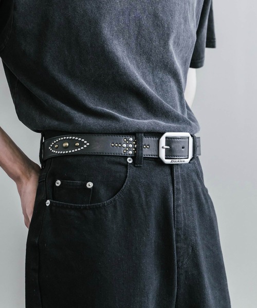Dickies（ディッキーズ） ベルト サイズ調整可能 35mm PUレザー