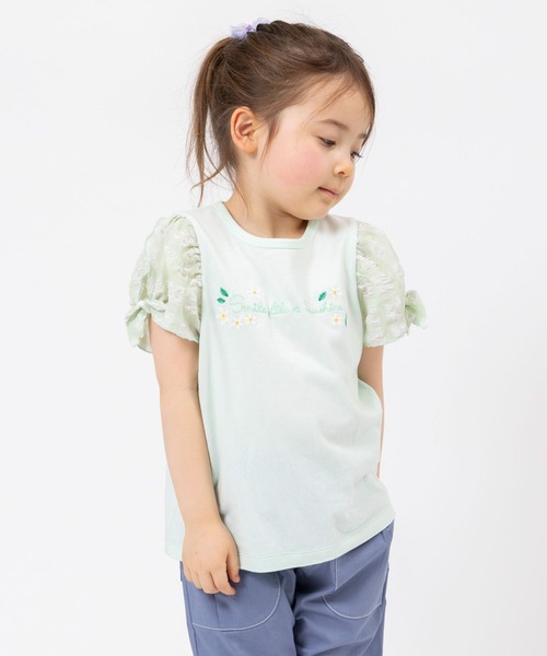 「KP」 「KIDS」半袖カットソー 160cm ミント キッズ_画像3