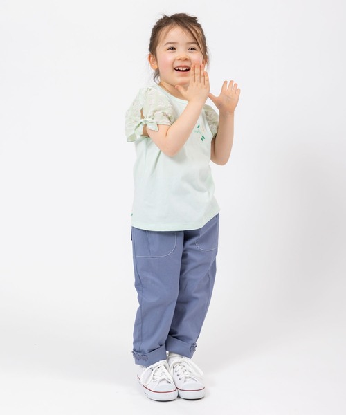 「KP」 「KIDS」半袖カットソー 160cm ミント キッズ_画像8
