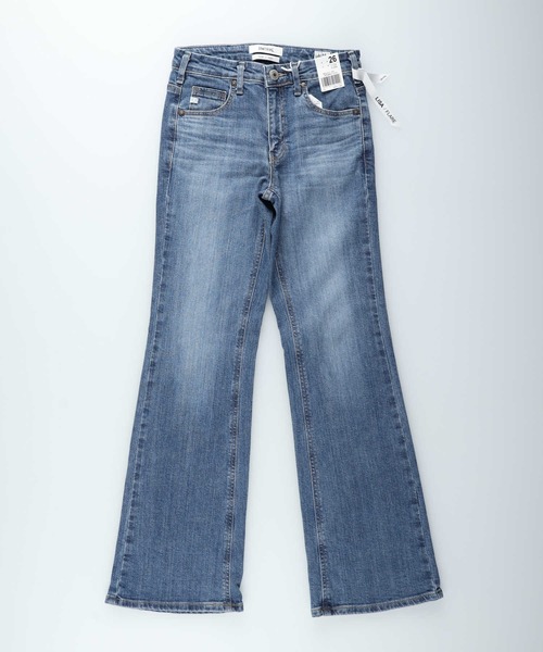 「SOMETHING」 ブーツカットデニムパンツ 26inch ダークインディゴブルー レディース_画像6