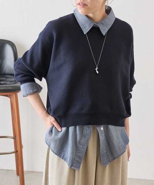 BEARDSLEY（ビアズリー） ニット セーター ドルマンニット レディース