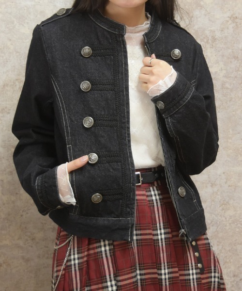 axes femme（アクシーズ ファム） コート アウター ナポレオンデニム
