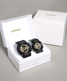 美品　CASIO G-SHOCK ゴールド ブラック　12月購入　箱あり G-SHOCK 腕時計 Pair Model / Black×Gold Series(ブラック