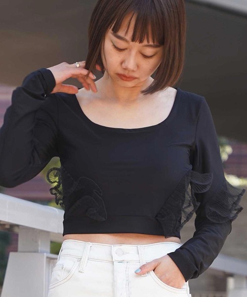 tシャツ FACETASM L/S TEE YA-TEE-W03 レディース FACETASM 
