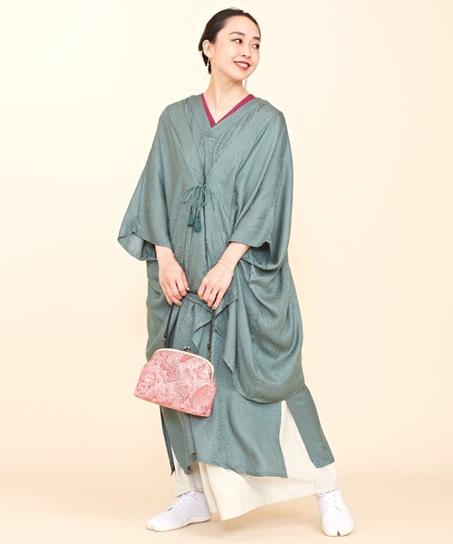 カーディガン 「カヤ」菊薫るUV長羽織 レディース カヤ カーディガン 「カヤ」菊薫るUV長羽織 レディース