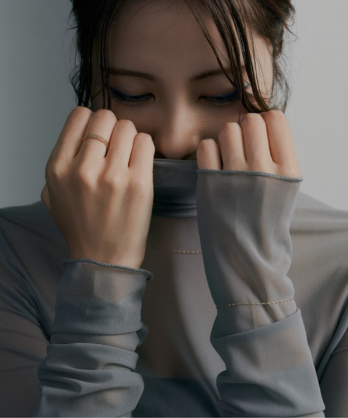 Jewel closet by L&Co. 指輪 リング K18 ビスマルク チェーンリング