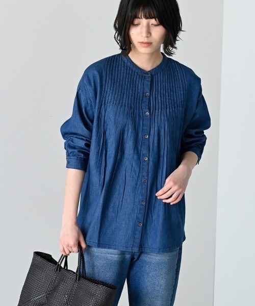 Lupilien（ルピリアン） シャツ ブラウス MADE ININDIA◇薄手 5オンス