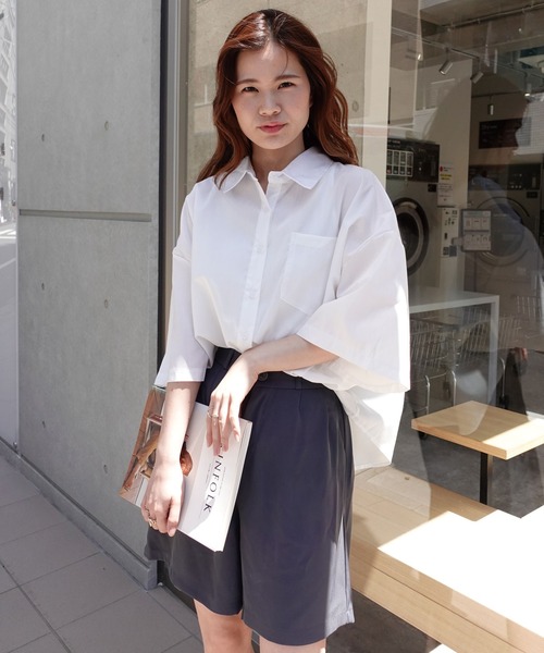 新品Healthydenim BreezyRosehip ハーフスリーブシャツ 新品Healthydenim BreezyRosehip ハーフスリーブシャツ