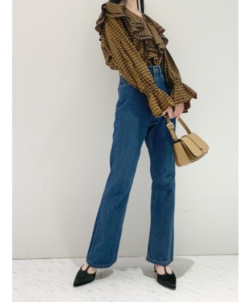 LILY BROWN パンプス ハートサテンストラップパンプス