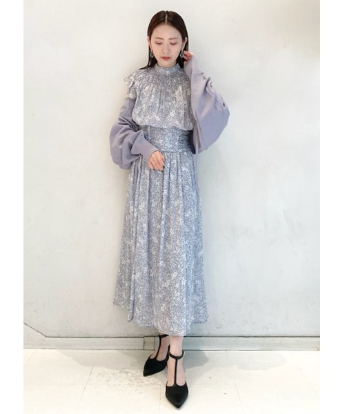 Lily brown サテンストラップパンプス LILY BROWN パンプス ハートサテンストラップパンプス