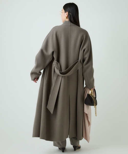 【美品】CHAOS ロングコート100%カシミヤ Chaos｜カオスのロングコート（コート）通販｜ELLE SHOP (エル